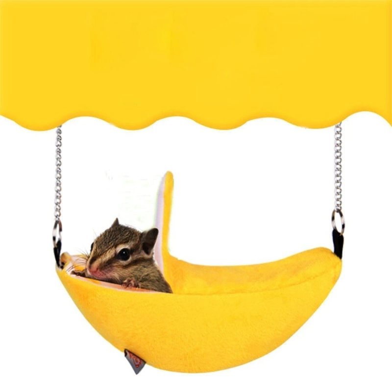 Hamster Banan Hammock Cage House Nest Warm