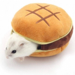 Hamster Hamburger Mjuk Mysig Sovsäng Rolig Leksak