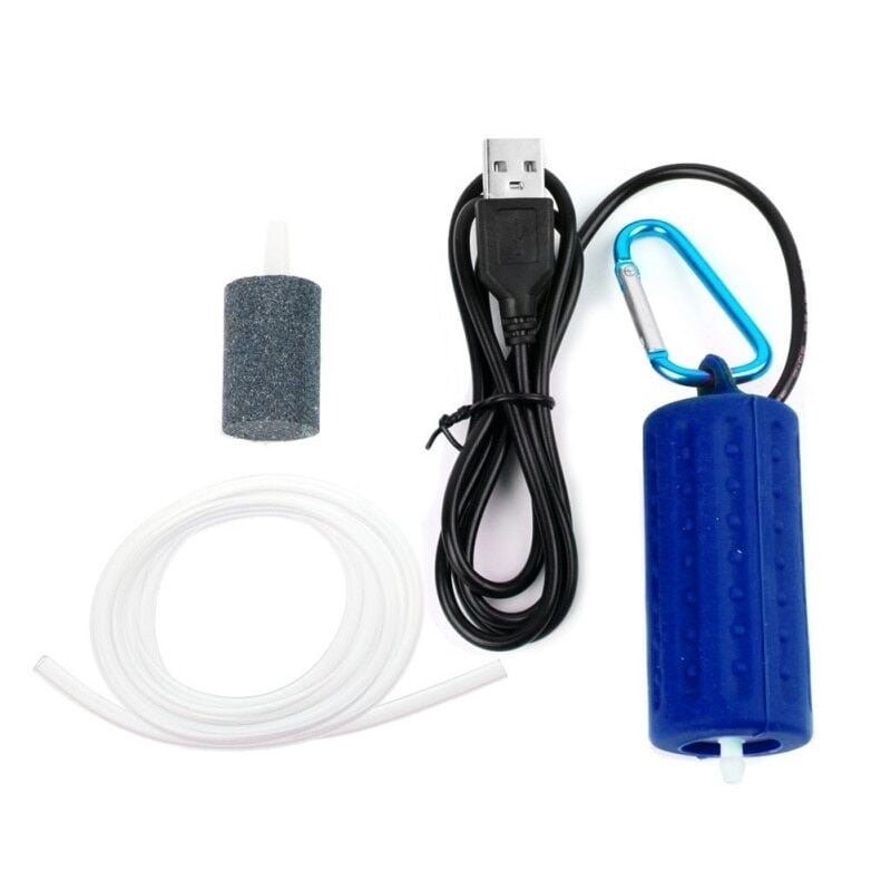 Aquarium Air Pump Portable Mini Usb Fish Tank Oxygen Supplier