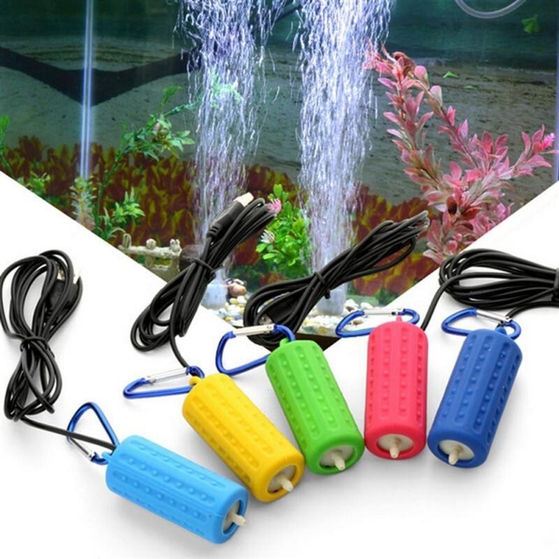 Aquarium Air Pump Portable Mini Usb Fish Tank Oxygen Supplier