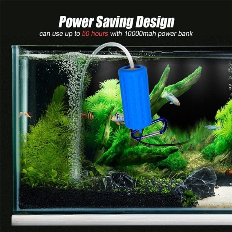 Aquarium Air Pump Portable Mini Usb Fish Tank Oxygen Supplier