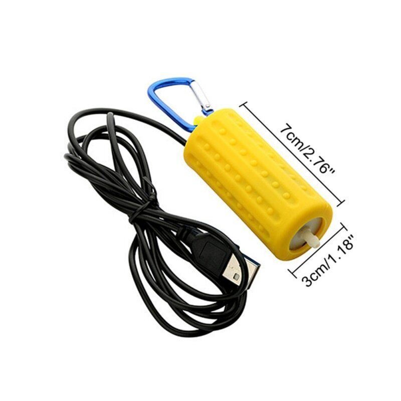 Aquarium Air Pump Portable Mini Usb Fish Tank Oxygen Supplier