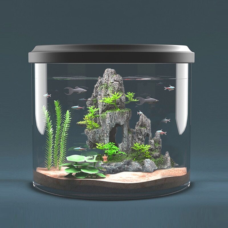 Fisktank Rockery Stone Aquarium Dekoration