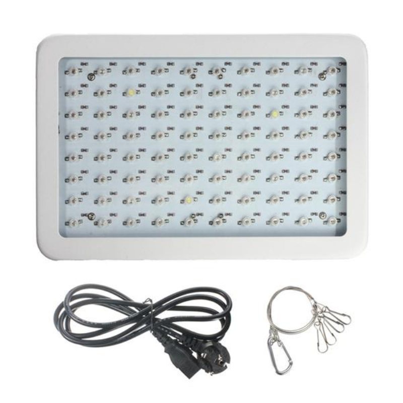 100w Full Spectrum 100 Led Grow Light Lampa För Växter Hydroponisk Inomhusblomma