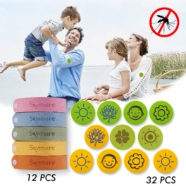 12x Armband Anti Mosquito Mozzie Insect Bugs Repellent Repeller Handledsband