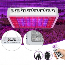 130led Dimbar Grow Light Full Spectrum Veg Plant Lamp Timing Remote