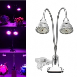 15w Flexibel Clip-on Hydroponics Plant Led Dual Grow Light Full Spectrum Blomsterlampa