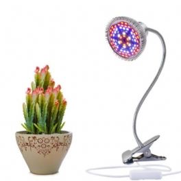 15w Full Spectrum 78 Led Clip Grow Light Flexibel Skrivbordslampa För Inomhusväxtväxthus Ac100-240v