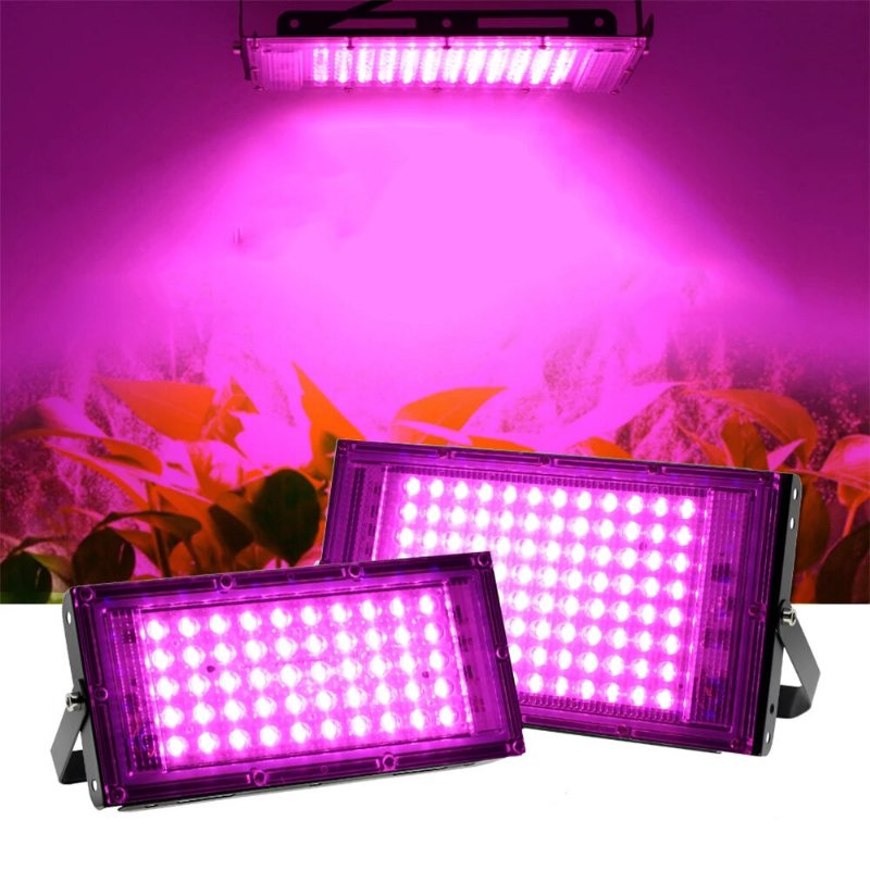 220v Led Grow Light Phytolamp Plants Full Spectrum Led Floodlight Blommor Plantor Plant Odling Phyto Lamp