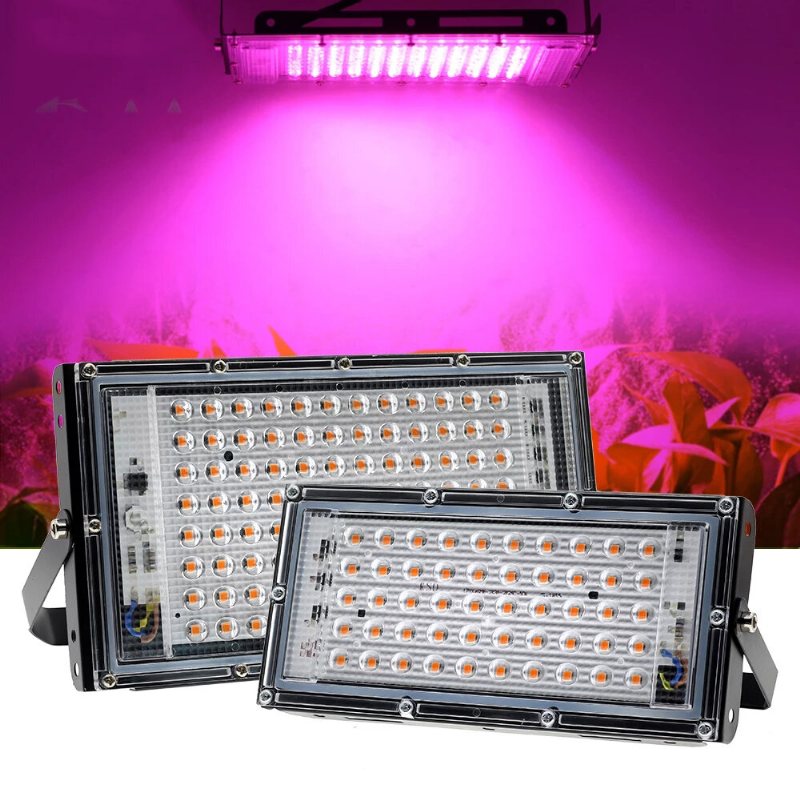 220v Led Grow Light Phytolamp Plants Full Spectrum Led Floodlight Blommor Plantor Plant Odling Phyto Lamp