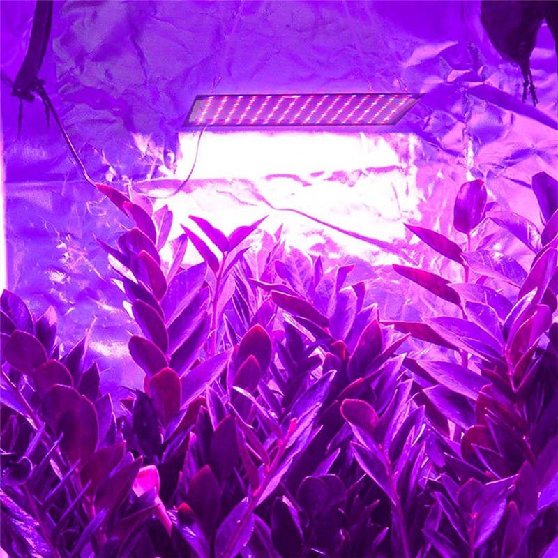 225 Led Grow Light Lamp Full Spectrum Ultratunn Panel Indoor Plant Veg Flower