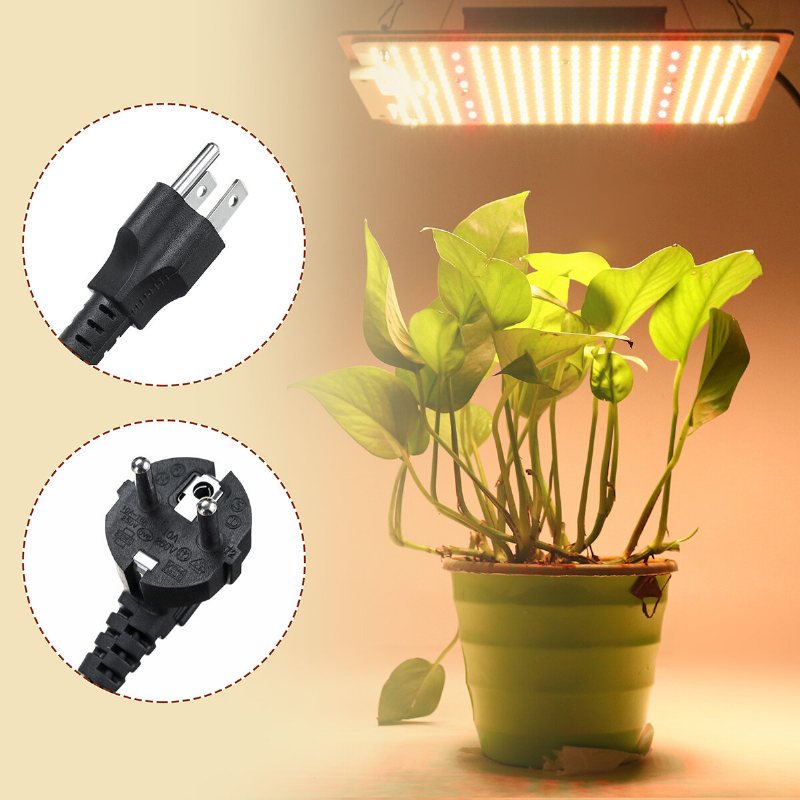 228led Plant Grow Lamp Full Spectrum Dimbar Ip65 Hydroponic Growth