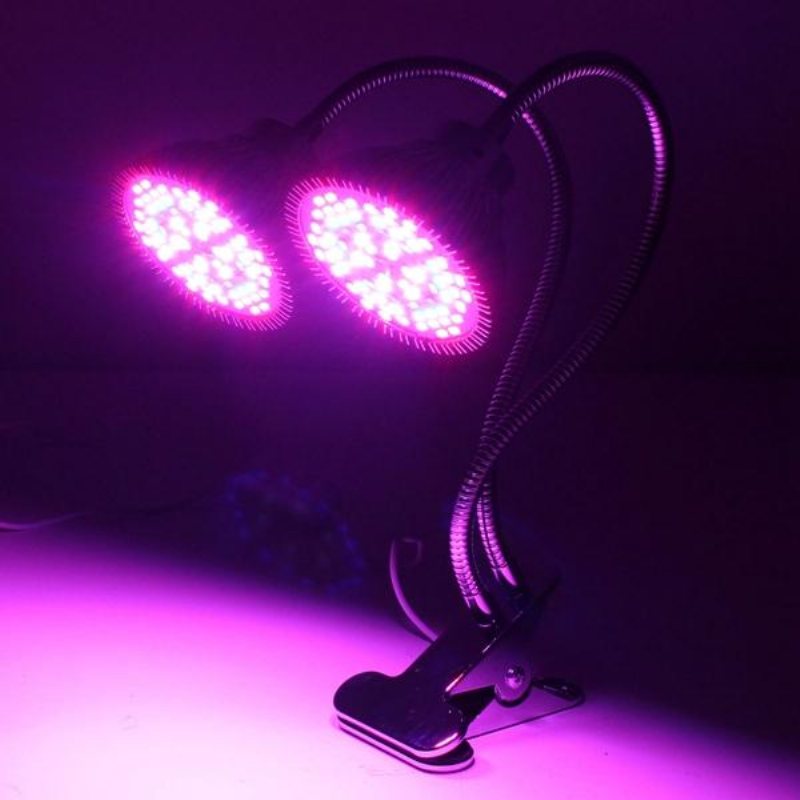 30w Flexibel Clip-on Hydroponics Plant Led Dual Grow Light Full Spectrum Flower Lamp