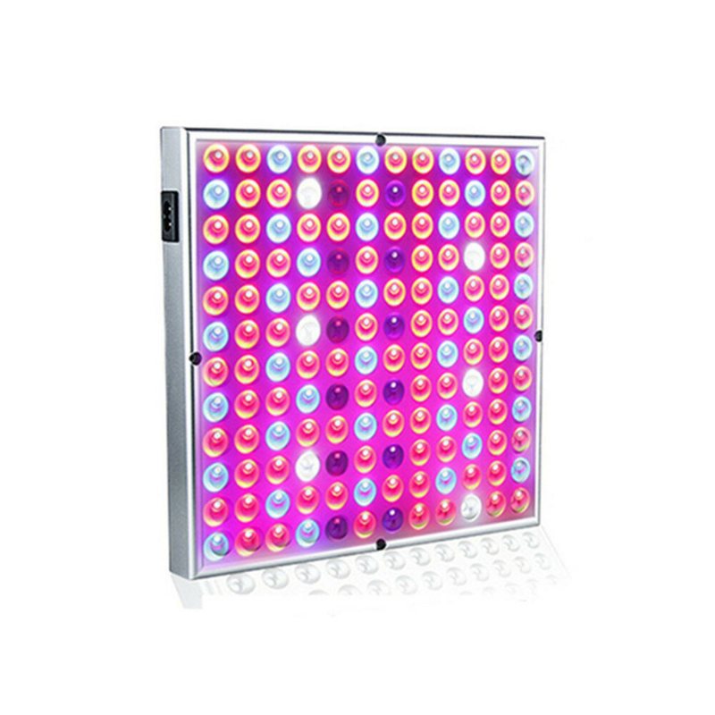 32w 144leds Fyrkantig Panel Inomhus Odlingslampa R+b+uv+ir+w Led-växtljus Med Full Spektrum Ac85-265v