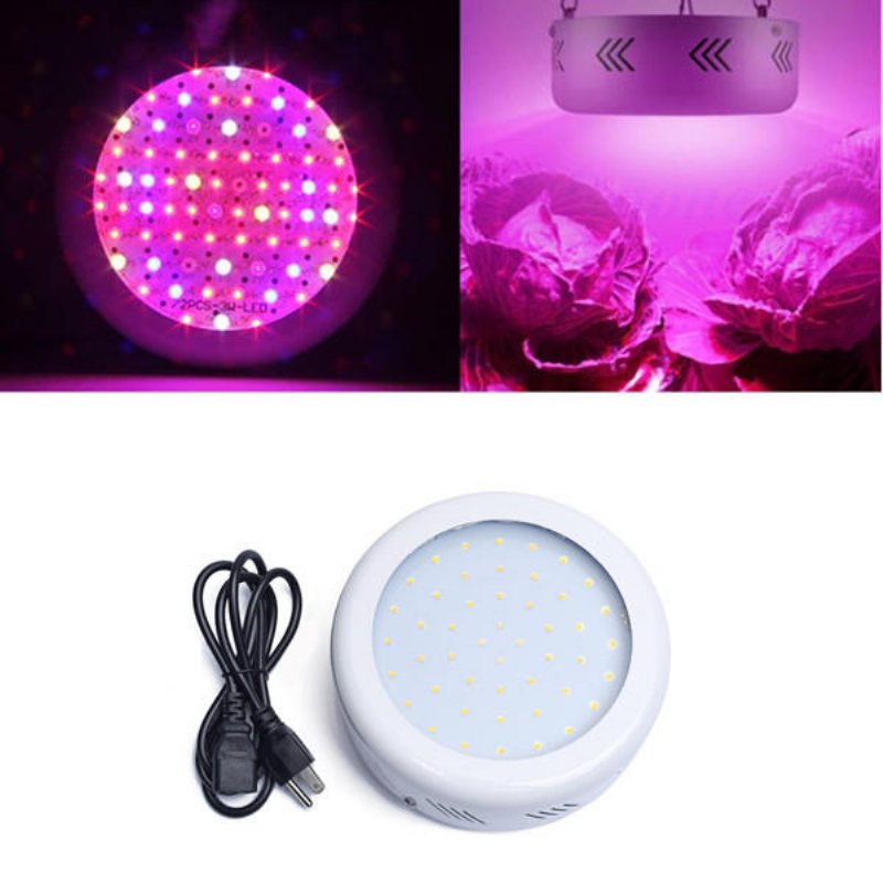 40w Full Spectrum Ufo 50 Led Plant Light Indoor Hydroponics Grow Lamp För Grönsaksblomma Ac85-265v