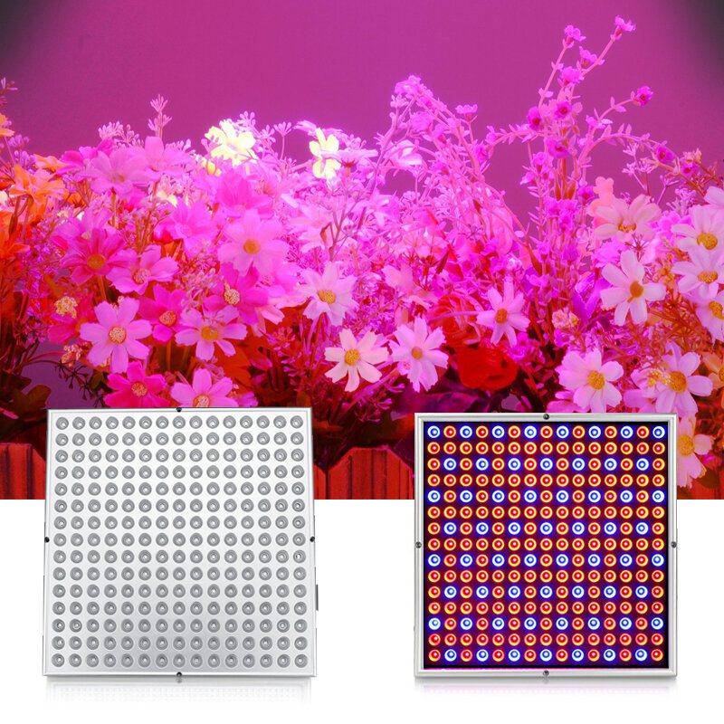 45w Led Grow Light Panel Växande Lampa Hydroponics Inomhus Blomma Veg Bloom Lighting Ac85-265v