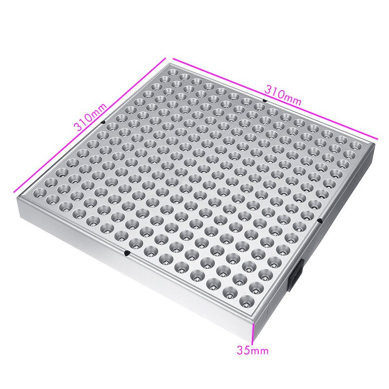 45w Led Grow Light Panel Växande Lampa Hydroponics Inomhus Blomma Veg Bloom Lighting Ac85-265v