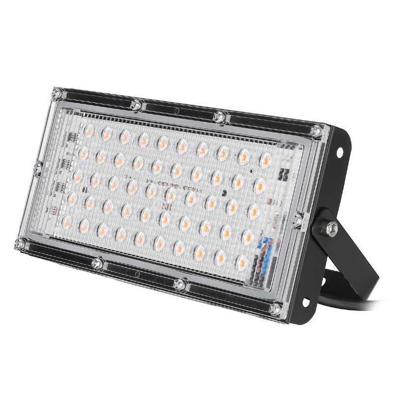 50/96led Grow Light Full Spectrum Växthusväxt Grönsaksblomma Hydroponics Ip65 Vattentät Lampa