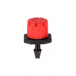 50 St 8 Uttag Red Drip Justerbar Flow Dripper Micro Sprinklers