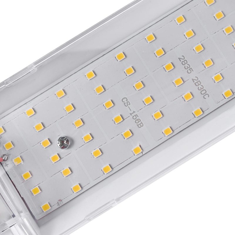 50w 2835 Deformerbar Fyrbladig E27 Led Grow-lampa Med Hängande Lamphållare Ac110-265v