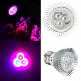 6w E27 Röd + Blå Led Plant Grow Light Lampa Blomma Hydroponic Globe Bulb 85-265v