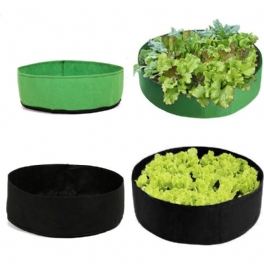 80x30cm Plantering Grow Bag Upphöjd Växtbädd Trädgård Blomsterplanterare Grönsakspåse