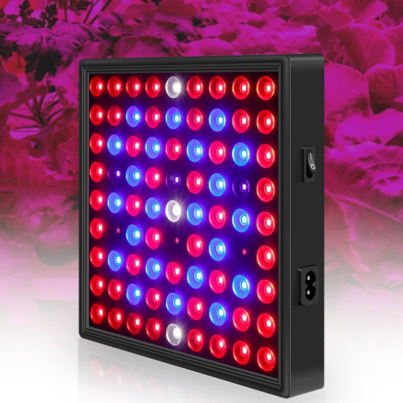 91/169led Grow Light Växtodlingslampa Med Klämma För Inomhusväxter Grönsak Ac85-265v