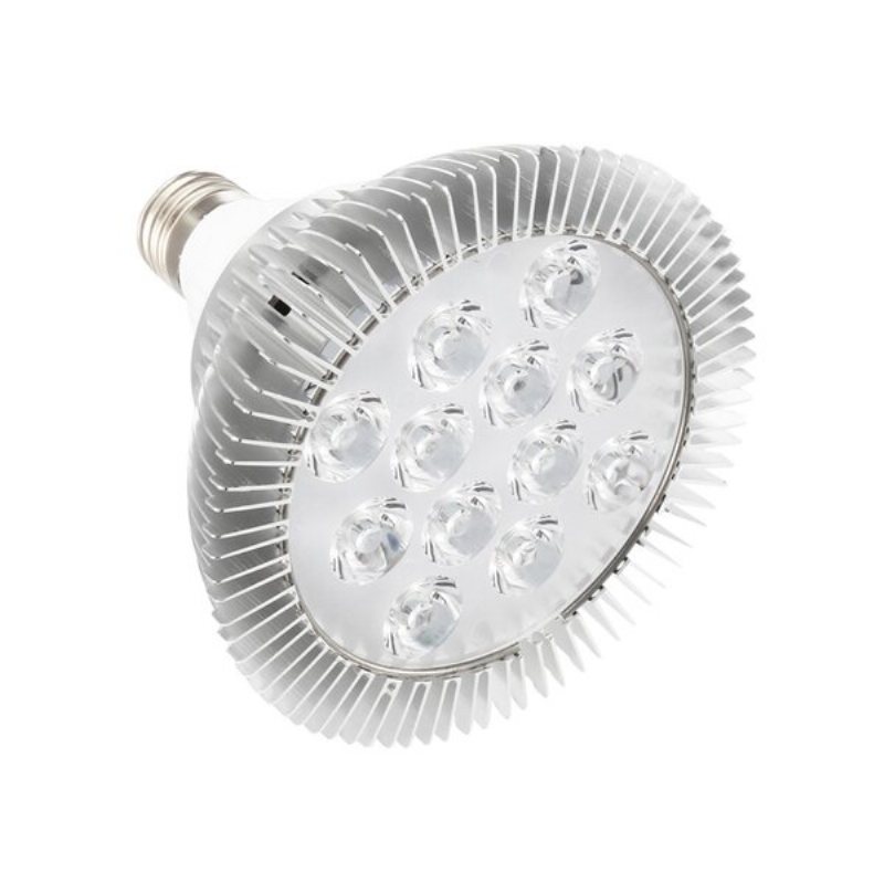 9w 12 Led E27 Röd Blå Grow Lamp For Hydroponics Blommor Växter Grönsaker