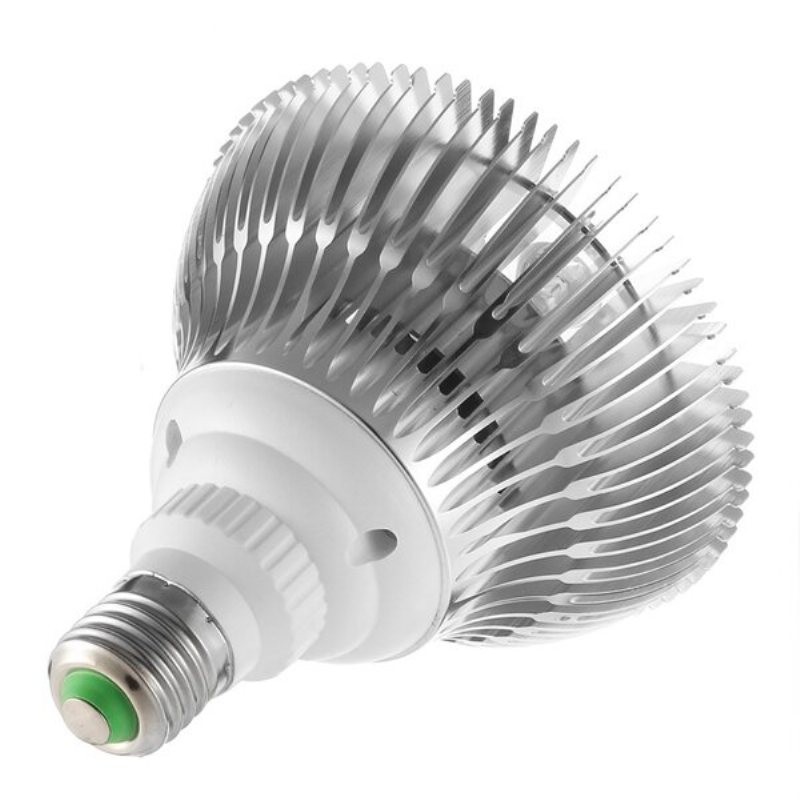 9w 12 Led E27 Röd Blå Grow Lamp For Hydroponics Blommor Växter Grönsaker