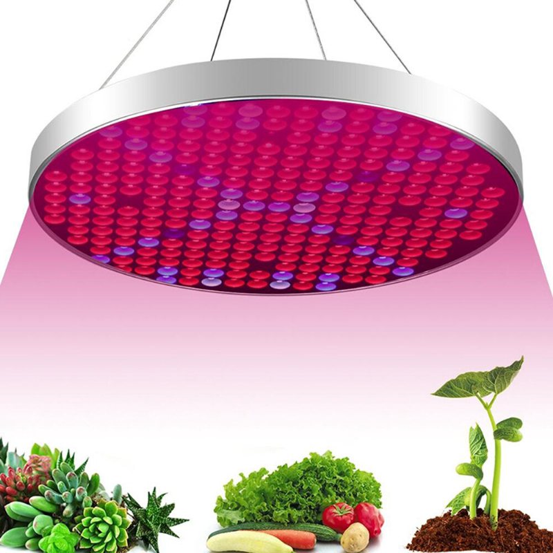 Ac85-265v 35w Ufo 250led Grow Light Full Spectrum Odlingslampa För Inomhusväxter Blomsådd Hydroponiskt Växthus