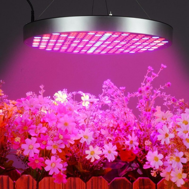 Ac85-265v 35w Ufo 250led Grow Light Full Spectrum Odlingslampa För Inomhusväxter Blomsådd Hydroponiskt Växthus