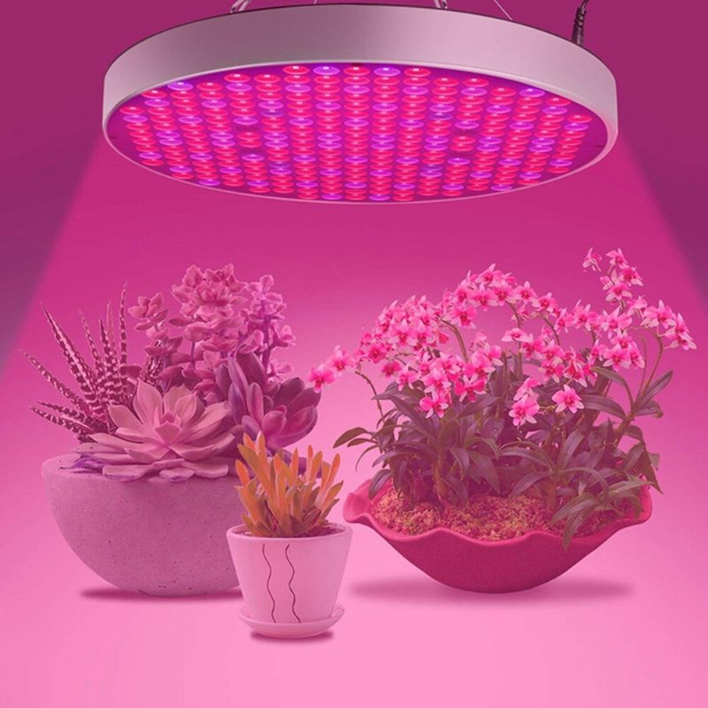 Ac85-265v 35w Ufo 250led Grow Light Full Spectrum Odlingslampa För Inomhusväxter Blomsådd Hydroponiskt Växthus