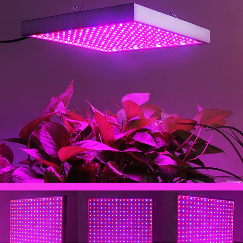 Ac85-265v 60w 289 Led Grow Light-odlingslampa För Grönsaksblomma Inomhusväxt