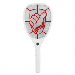 Bakeey Elektrisk Myggracket Batteri Bärbar Mosquito Swatter Mini Usb Laddningsfunktion Killer