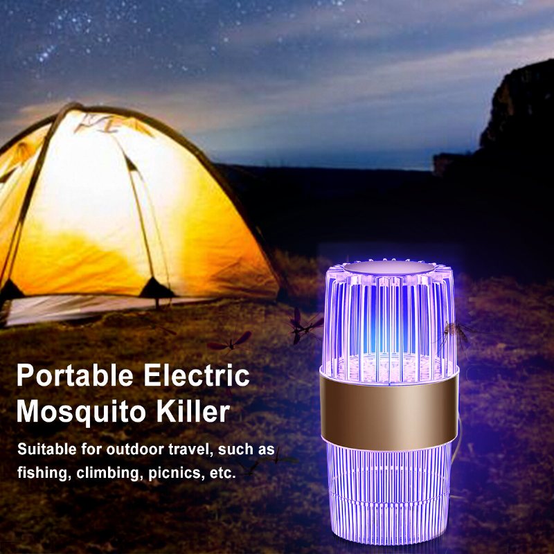 Bakeey Usb-strömförsörjning Mute Myggmedelslampa Fysisk Fotokatalysator Mosquito Killer Lamp