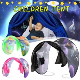 Barnsäng Tält Kul Barn Pop Up Play Tent Space Adventrue