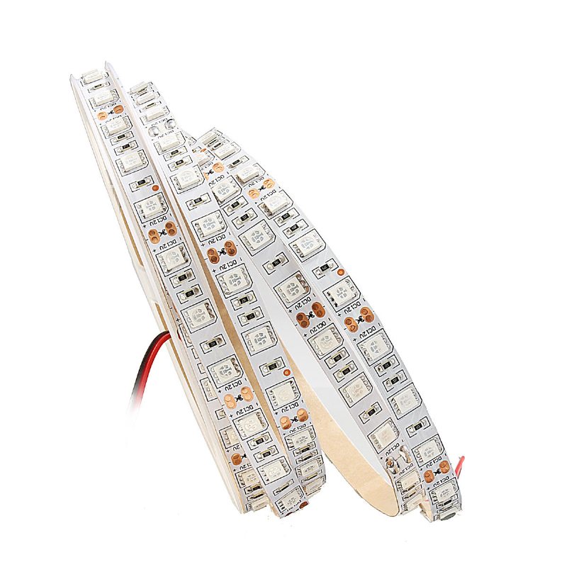 Dc12v 5m Icke Vattentät Smd5050 R:b 3:1 Grow Led Strip Light + 5a Nätadapter + Honkontakt