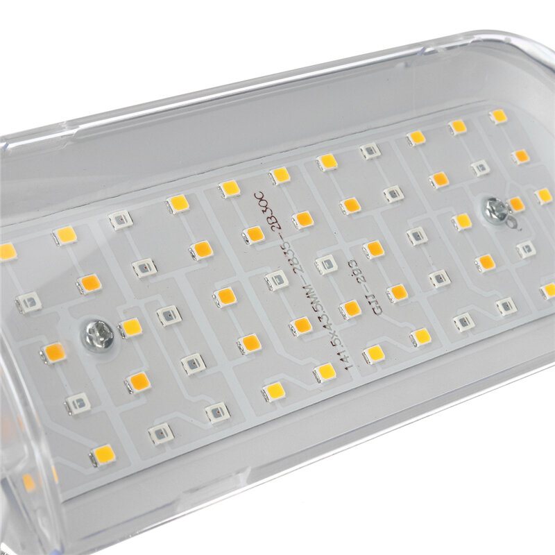 E27 2/3/4 Blad Full Spectrum Led Grow Glödlampa Vikbar Hydroponiska Inomhusväxter Växtlampa 85-265v