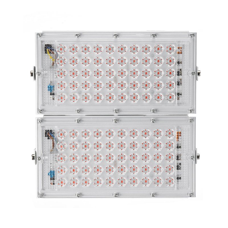 Full Spectrum 100 Led Grow Light Flood Lighting Lampa För Växter Grönsaker Och Blommor