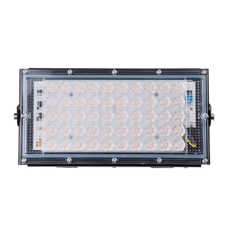 Full Spectrum 50 Led Grow Light Flood Lighting Lampa För Växter