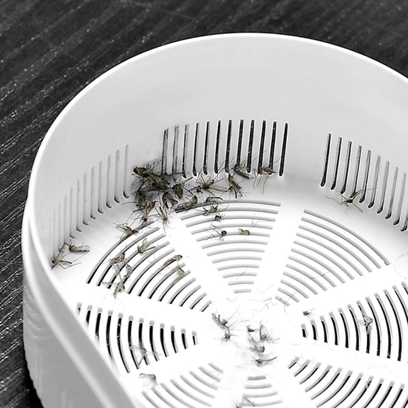 H35844 Mosquito Eradicatio Desktop Fläkt 3 Gears Wind Speed Led Light Kylfläktar Usb Laddning Killer