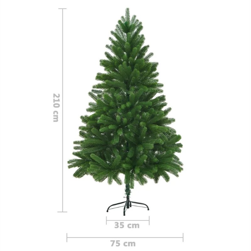 Konstgjord Julgran Xmas Tall Med 300 Lysdioder Enkel Montering Med Metallstativ Och 1100 Gren För Hemmakontorfestsemester Inomhus Utomhusdekoration