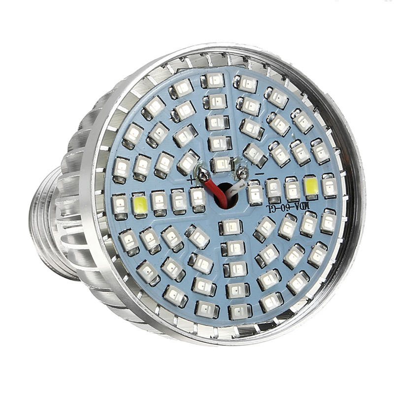 Led-lampa Grow Light E27 2835 Smd Full Spectrum Plant Hydroponic Aquarium Ac85-265v