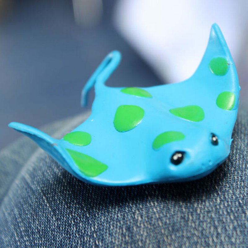 Mini Fish Whale Micro Landskapsdekorationer Trädgård Diy Dekor