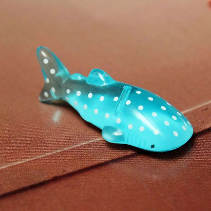 Mini Fish Whale Micro Landskapsdekorationer Trädgård Diy Dekor