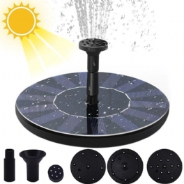 Mini Solar Water Fountain Pool Pond Vattenfall