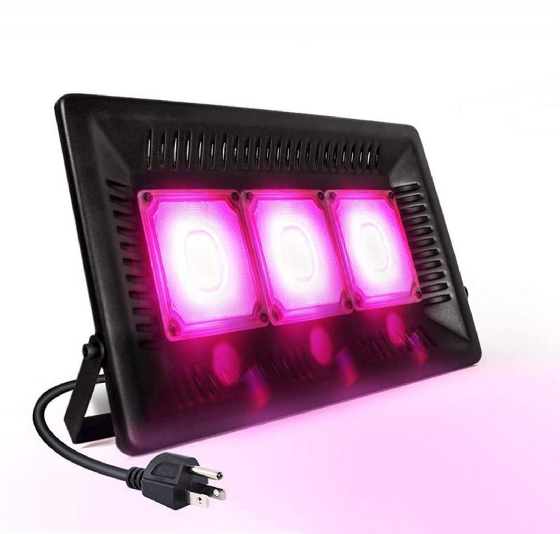 Relassy Cob Led Grow Lights 450w Outdoor Light Full Spectrum Plants Ljus Vattentät Naturlig Värmeavledning Inget Brus Led Panel För Inomhusväxter Växthusträdgård