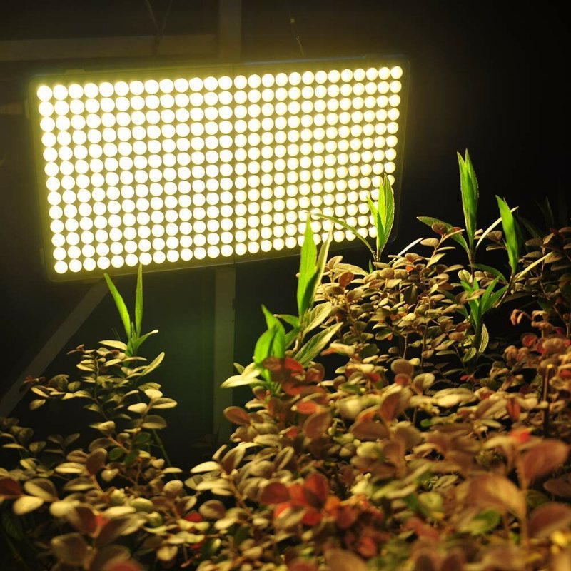 Relassy Full Tube Gult Ljus Vikbar Led Panel Plant Lampa