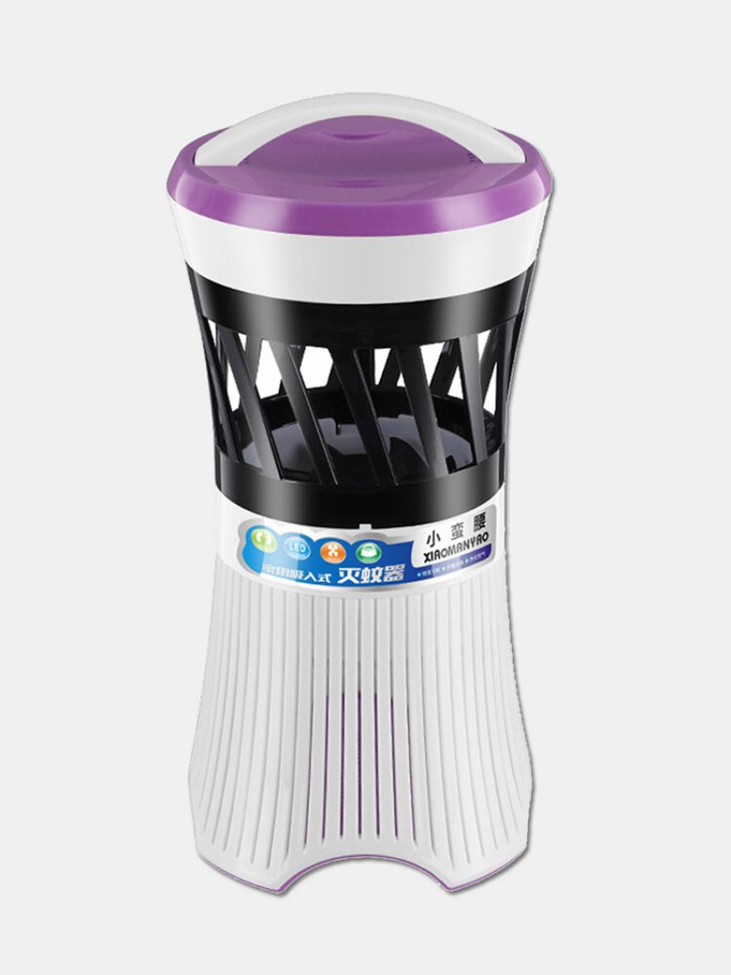 Uppladdningsbara Elektriska Myggdödarlampor Myggfälla Bug Zapper Insect Killer Led-lampa