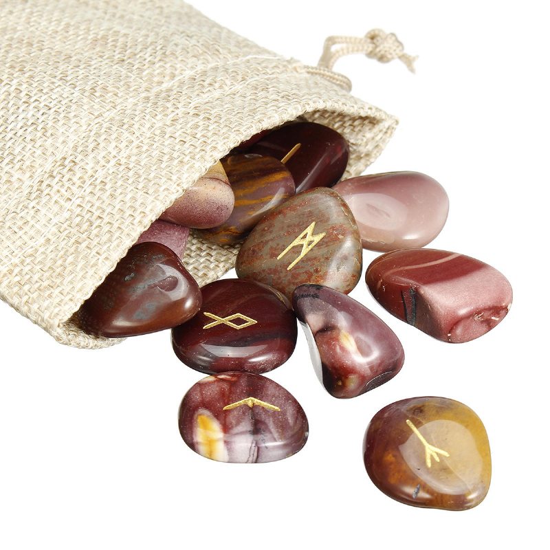 25 St/set Graverade Chakrastenar Opal Reiki Healing Energy Palm Naturliga Ädelstensdekorationer